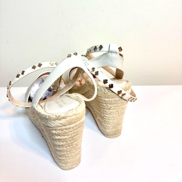 Kate Spade White/Cream/Beige Espadrilles Size 10 - Picture 12 of 13